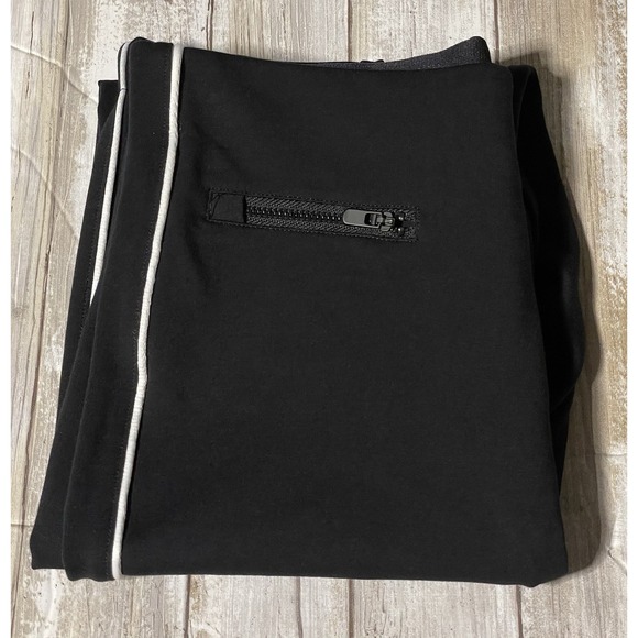 EUC  Spanx Women's Black Ankle Piped‎ Skinny Perfect Pants SIZE Small - Picture 1 of 8